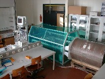 Magnetfeldmessplatz Bild eines Magnetfeldmessplatzes